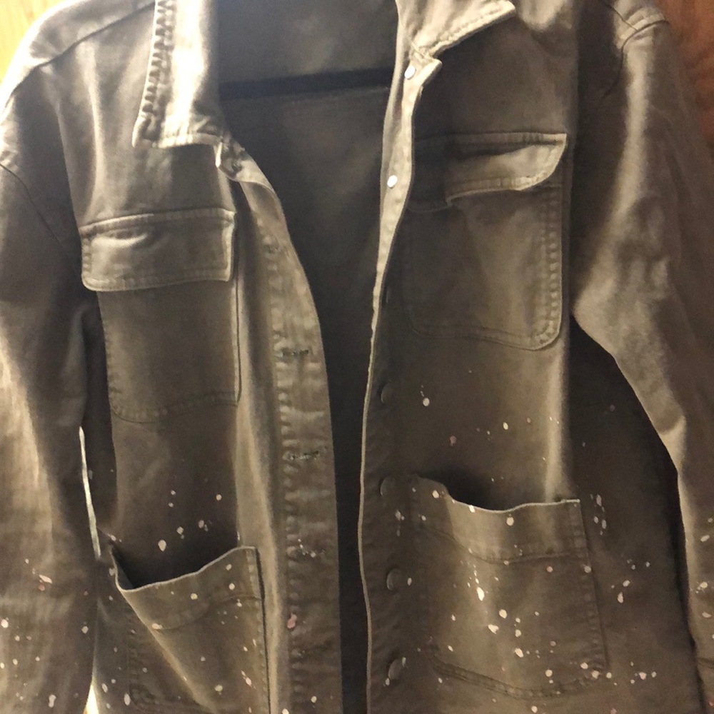 Paint splattered jacket - Picture 2 of 3